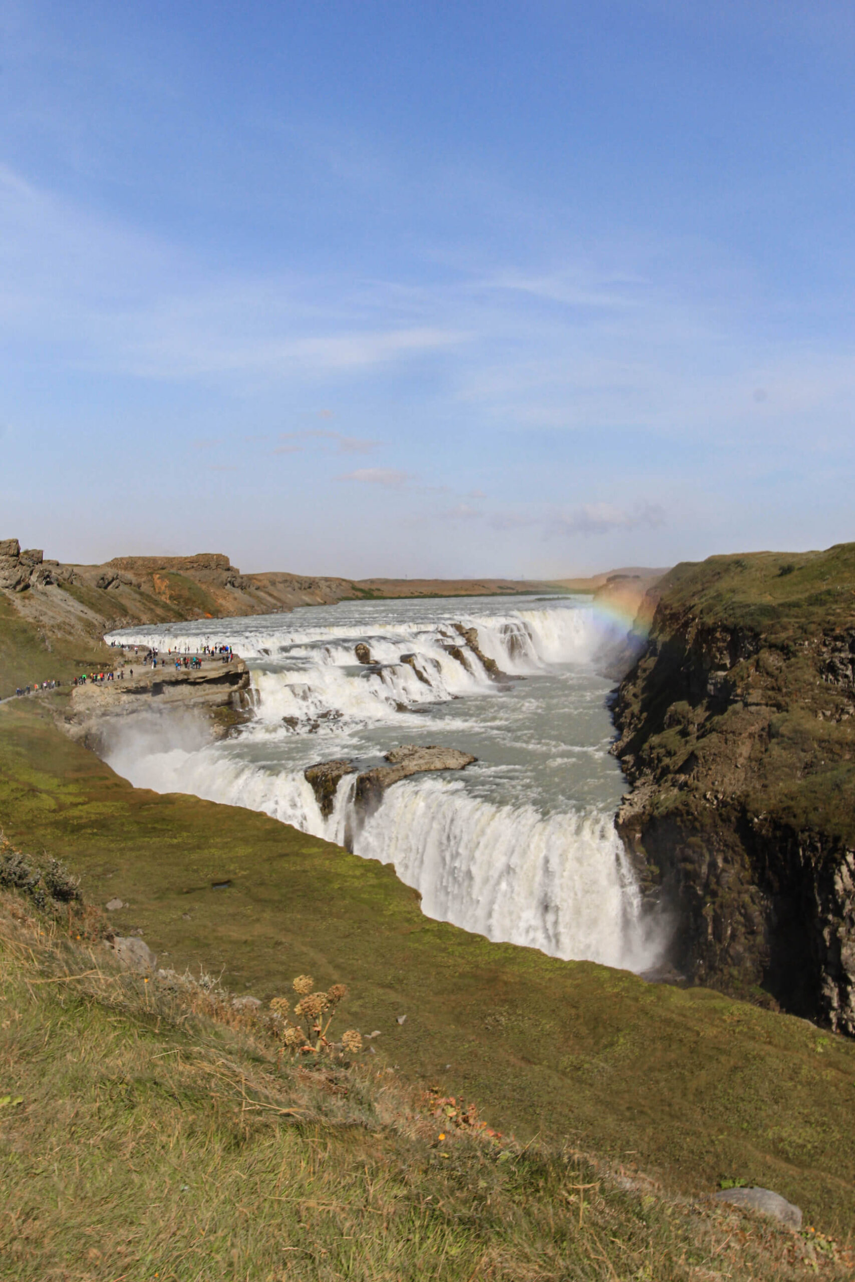 gullfoss, cascate d'Islanda