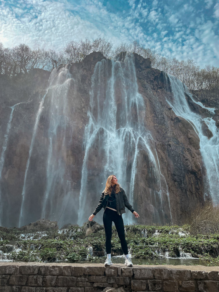 cascata più alta laghi Plitvice